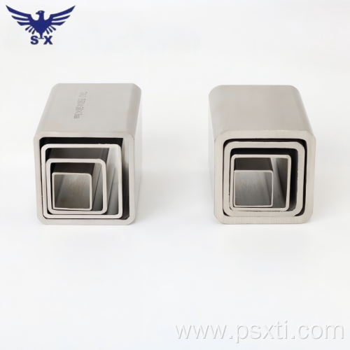 High Quality Square Titanium Tube